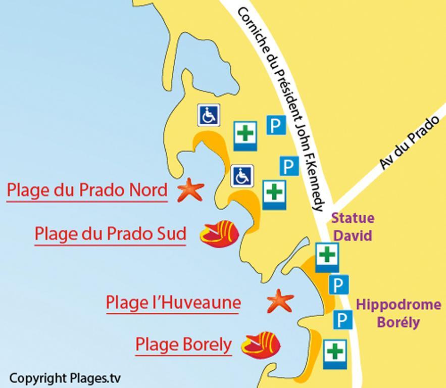 Casa Cacao Pres Plage Et Velodrome มาร์กเซย ภายนอก รูปภาพ